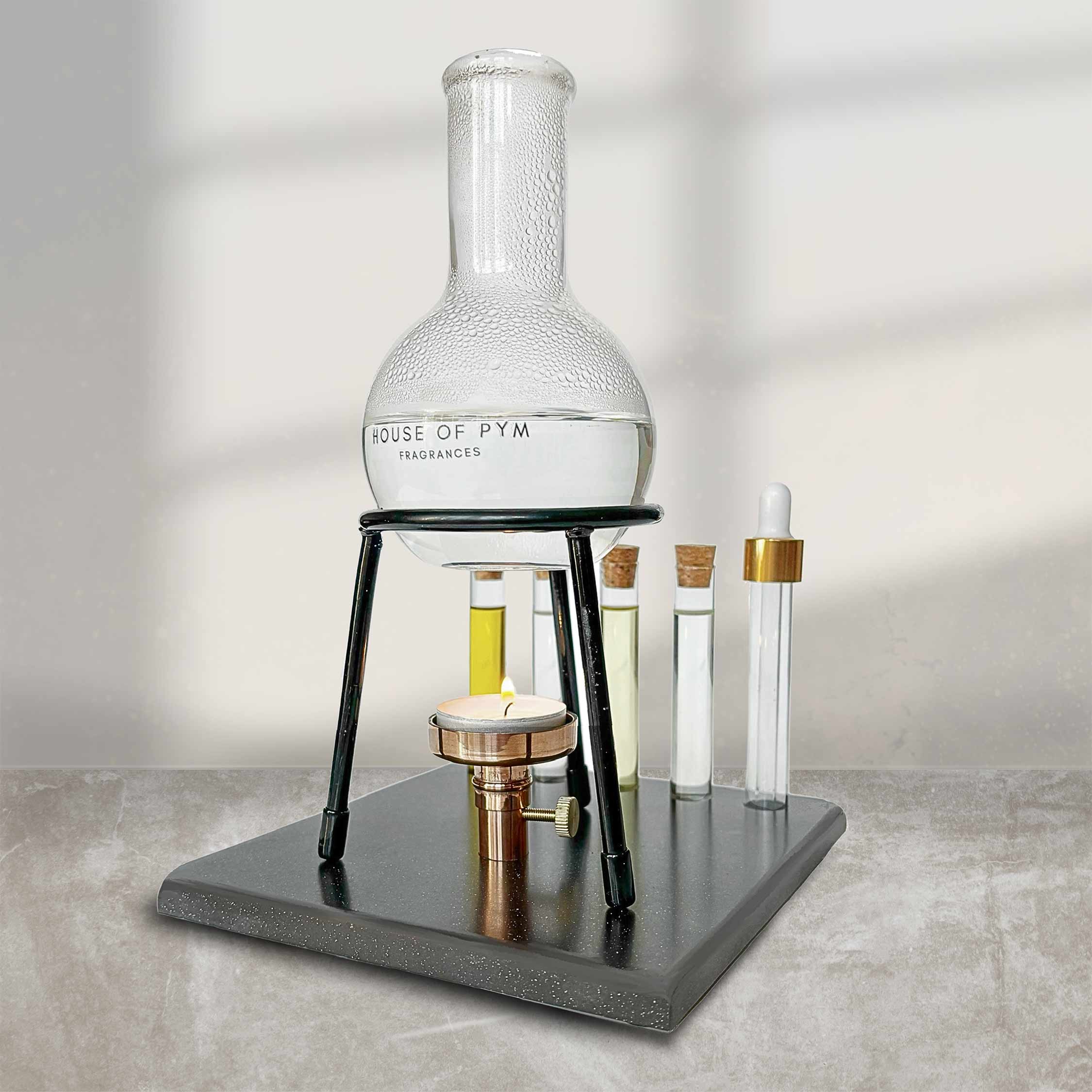 schoolhouse style essential oil burner